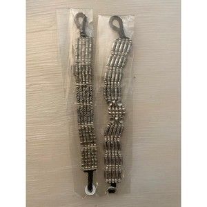 Set of two bohemian bracelets